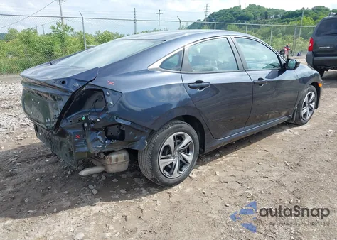 2019 Honda Civic Lx z USA, uszkodzony, nr VIN 2HGFC2F66KH563966